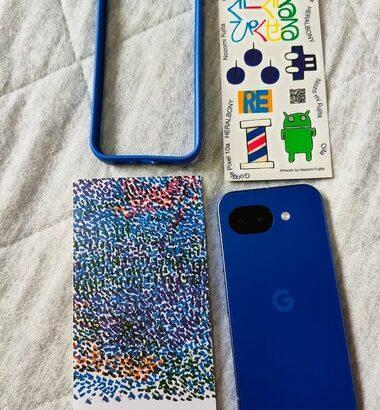 Google Pixel 10aの日本限定カラー｢Isai Blue｣届いた