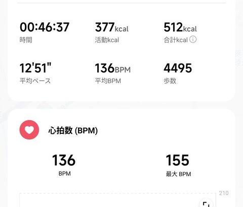 【速報】135kg俺、ウォーキングから帰宅