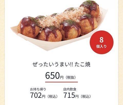 銀だこ、700円突破