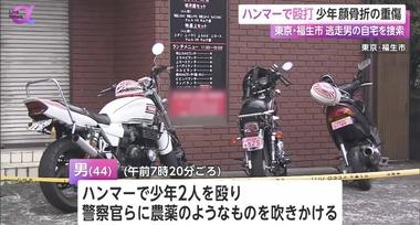 福生市ハンマー男の被害者高校生の親｢騒いでた息子も悪いしお互いさまなんじゃない?って感じです｣