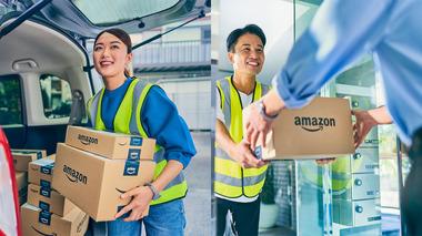 【悲報】Amazon配達員、無言で宅配ボックス入れていく