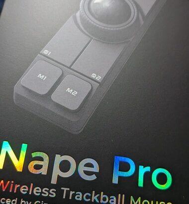 トラックボール｢Nape Pro｣を買った男の子