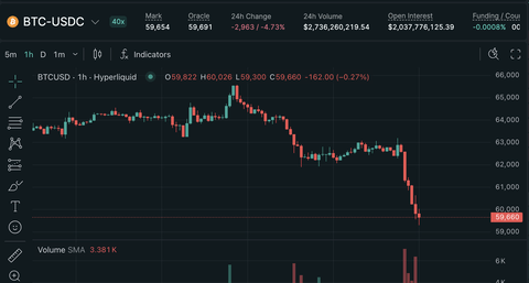 【悲報】ビットコイン、大暴落。絶望の5万ドル台突入