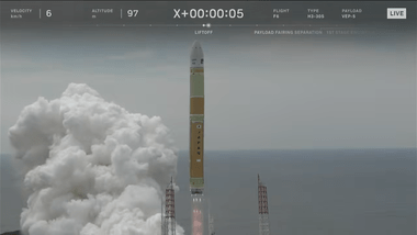JAXA､固体ロケットブースタを装着しない｢H3ロケット6号機(30形態試験機)｣の打ち上げに成功