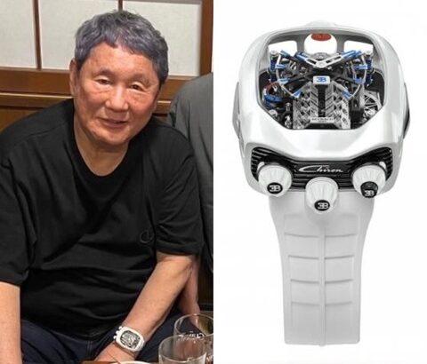 【画像あり】ビートたけしの腕時計、「5400万円」ｗｗｗｗｗ