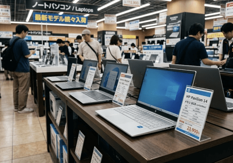 【悲報】いまだに店頭で8GBのノーパソ売ってる電気屋ｗｗｗ