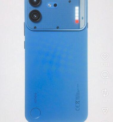 Nothingの新型スマホ｢Phone(4b)｣のデザイン公開 スペックもリーク