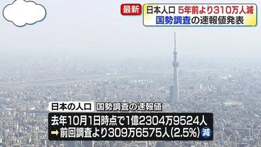 アメリカのニューヨーク･タイムズ､日本にびびる｢日本の人口はどうやって5年で300万人も減ったのか？｣