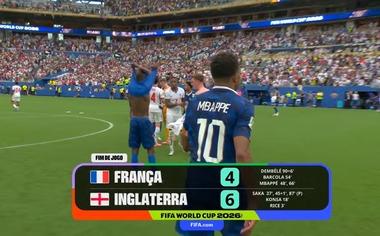 サッカーW杯3位決定戦フランスvsイングランド､前半0-4からフランスが猛烈な反撃みせるも4-6でイングランドがバカ試合制す