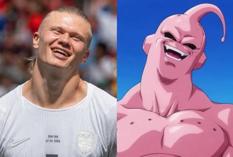 インスタグラマー「ファンはハーランドが魔人ブウに似ていると言っている」ハーランド 「I mean i dont disagree（まあ、否定はしないよ）」