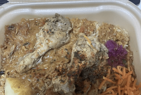 これから今話題のセブンの「骨付きチキンビリヤニ」を食べてく