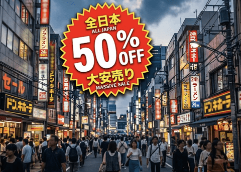 【悲報】日本、外国人にとって5割引の国になる。ありがとう自民党