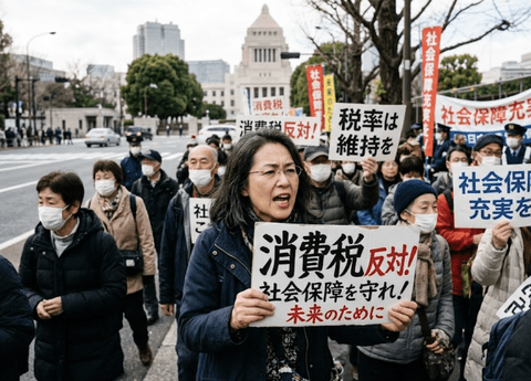 少し前の左翼「減税しろー！」今の左翼「減税反対！」