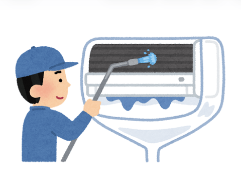 【悲報】エアコンのクリーニングしてないやつ