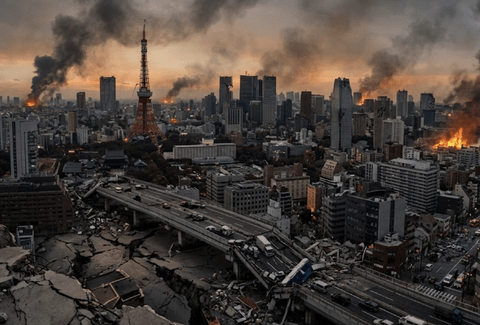 【震度7】首都直下地震が来たら起こりそうな事