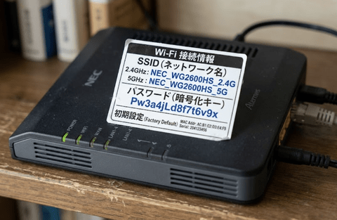 家のWi-FiのSSIDとパスワードってなににしてる？
