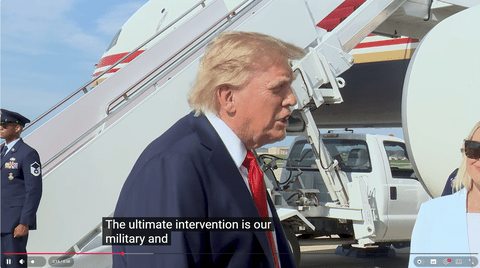 【速報】トランプ氏「究極の介入は軍。使う必要があるなら使う」　米国債利回り上昇への対応を問われ発言