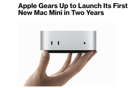 【朗報】新型Mac mini、数日以内に発表か。2年ぶりの更新、ローカルLLM勢歓喜