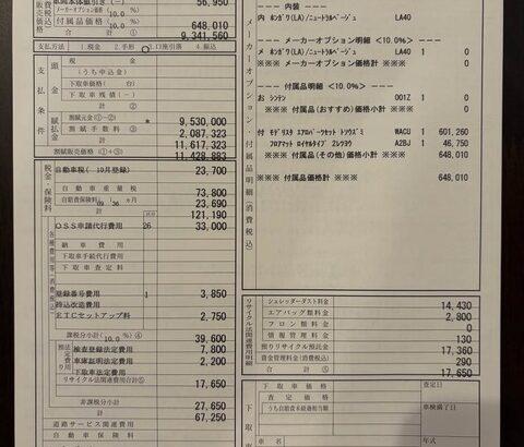 【画像あり】トヨタの「残クレ金利」、限界突破ｗｗｗｗｗ
