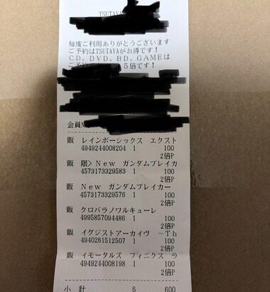 【朗報】TSUTAYAのPS4･PS5ソフト投げ売りセールが限界を超えてた 100円で売ってたから買ってきたわ
