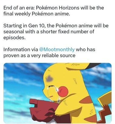 【悲報】ポケモン､毎週放送されるアニメは｢リコとロイの旅立ち｣で最後か