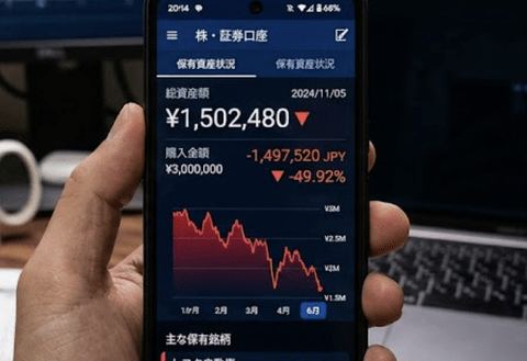 【悲報】株で金増やすつもりが原資300万が一ヶ月で150万減ったんだが…