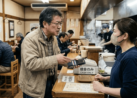 キャッシュレス派の人が現金のみの店に文句言ってるのってどう思う？