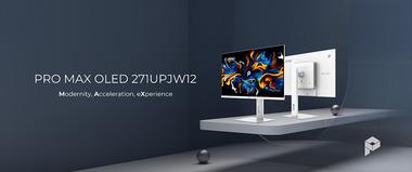 MSI､世界初のインクジェット印刷式有機ELパネル採用の27インチ･4Kモニタ｢PRO MAX OLED 271UPJW12｣を発表