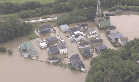 【悲報】8月の千葉豪雨、1万年に1度の規模だった模様