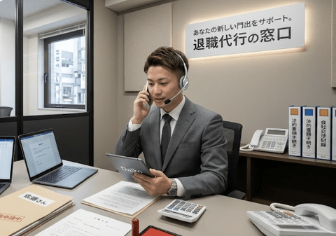 【悲報】退職代行がオワコン化へ「取り合わない」企業3割「弁護士の方が安い」