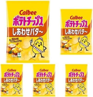 Amazonで｢ポテトチップス ビッグバッグ しあわせバタ～160g×12袋｣が2740円(1袋228円)