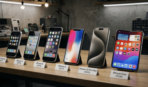 【悲報】スマホの進化、完全に煮詰まる