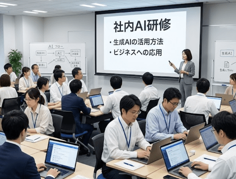 ワイ、社内でAIリテラシーを上げる研修することになってしまう