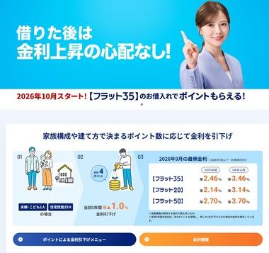 【悲報】住宅ローン｢フラット35｣､金利3.46%に