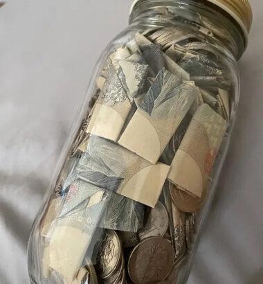 【画像】貯金箱開封の儀