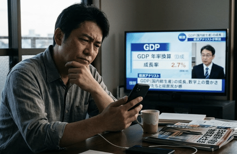 昔の日本人「GDPこそ豊かさの証」→今の日本人「GDPの数字に意味はない。実態と大きく違う」