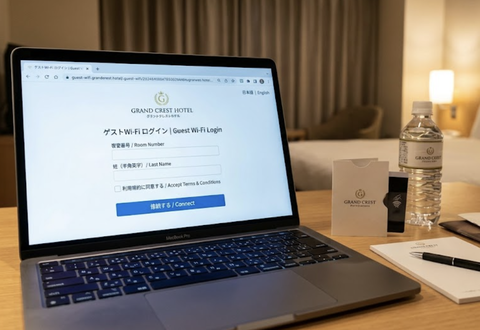 ホテル客室にパソコンを隠し、大量のスパムメールを送っていた中国人夫婦逮捕