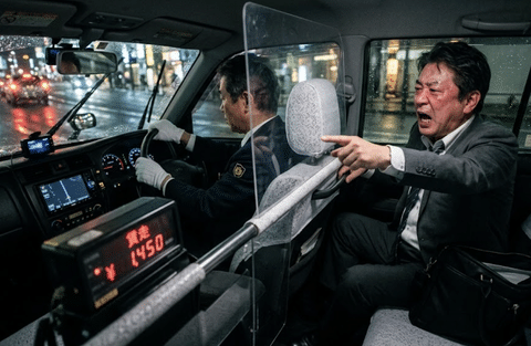 【朗報】カスハラ客、乗車拒否が可能に。タクシー、バス約款明記へ