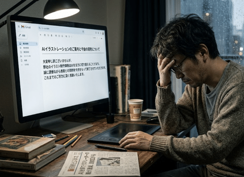 【悲報】イラストレーター、生成AIのせいで仕事が激減していた