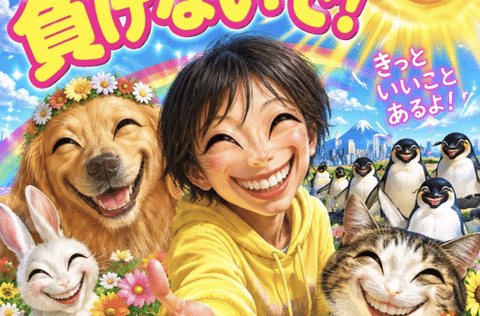 【悲報】生成AIで自殺防止ポスターを作った結果がこちら