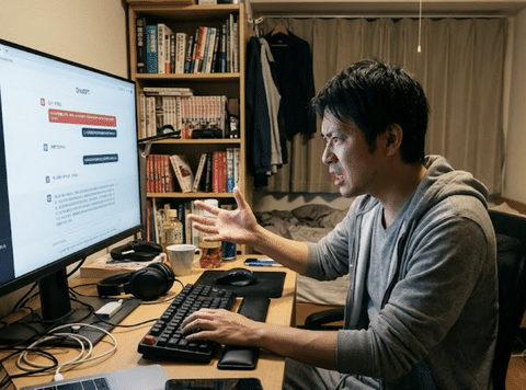 ワイくん、AIと4日間マジの喧嘩をする